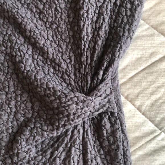 Deletta Top from Anthropologie soft stretchy side waist, cinched Stretchy, Cozy - Picture 12 of 16